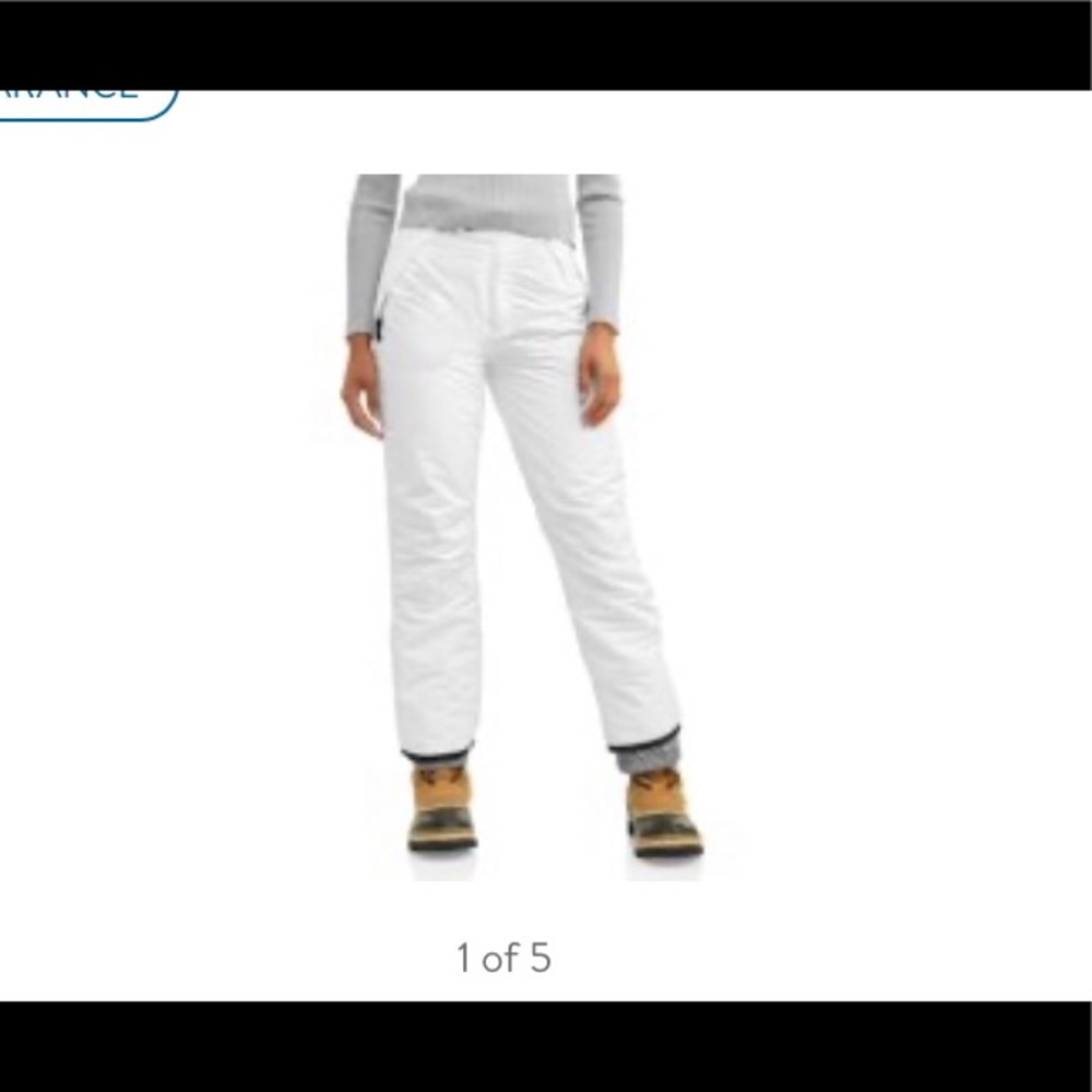 NWT white Iceburg outerwear snow/ski pant